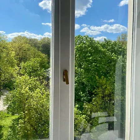 Rozbrat With Park View Daire Varşova